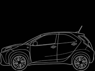 AYGO X CROSS blueprint